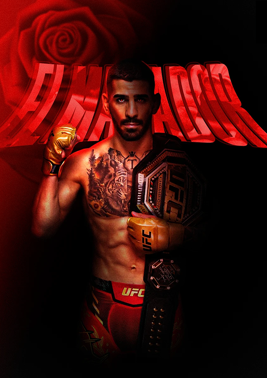 Ilia Topuria - Red Rose